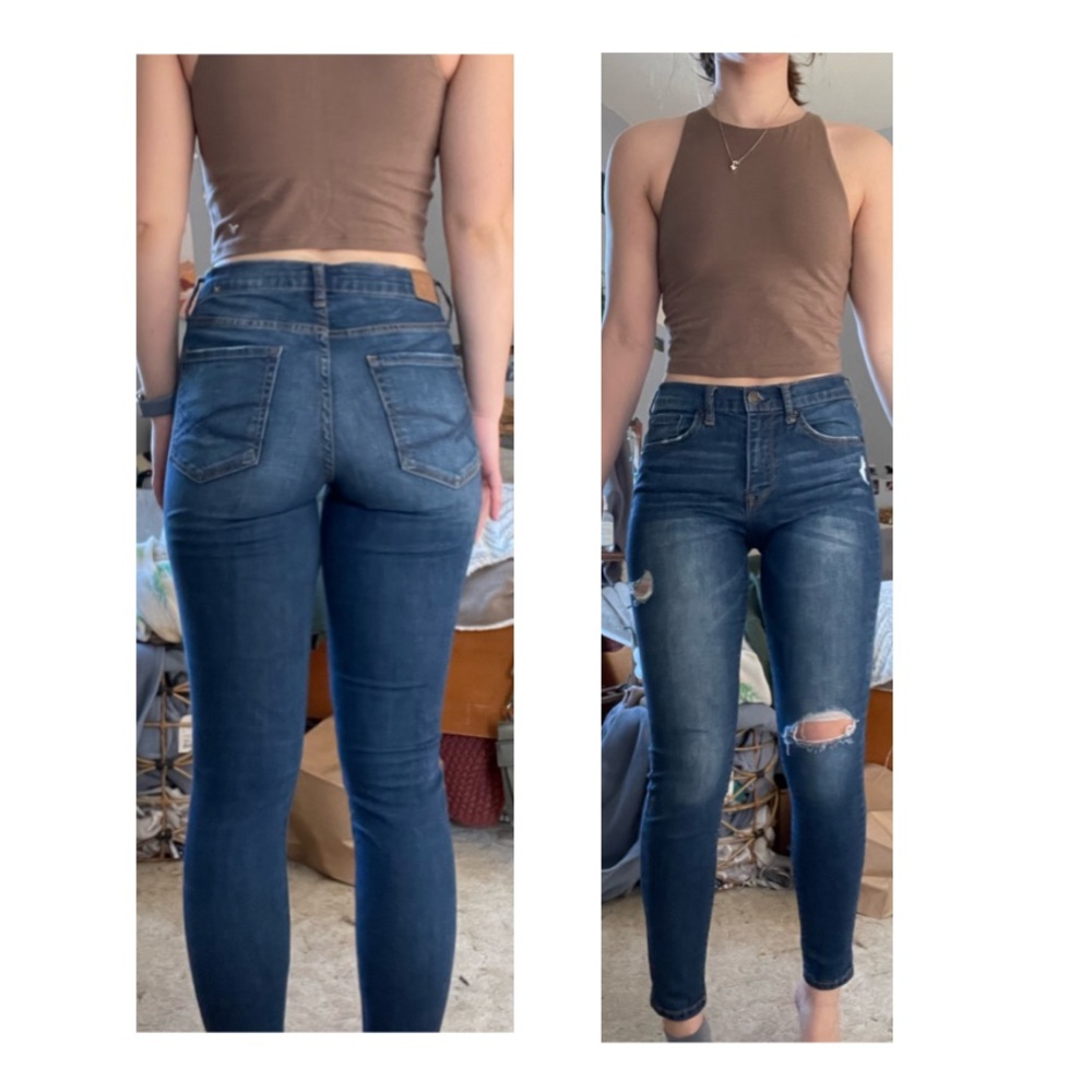 Aeropostale High Waisted Skinny Jeans